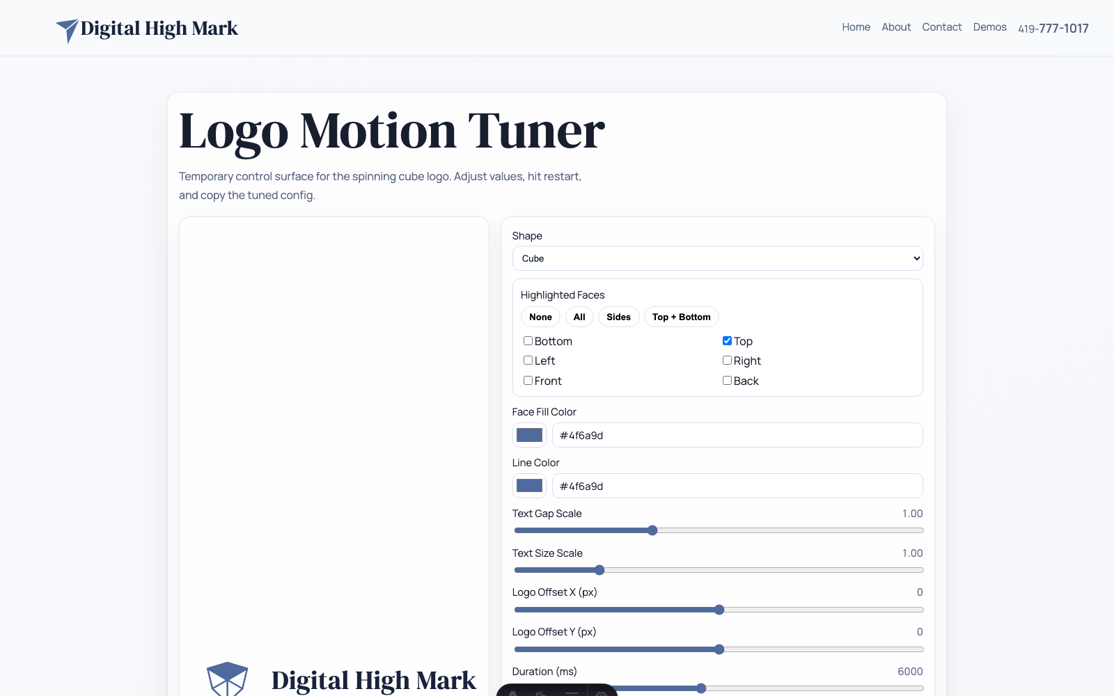 Logo Motion Tuner screenshot